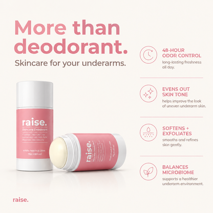 Skincare Deodorant. White Peach & Lillies 75g