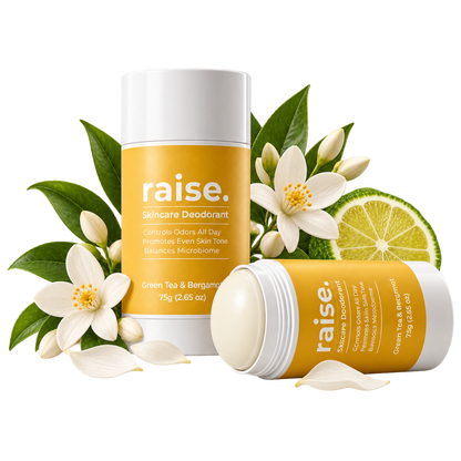 Skincare Deodorant. Green Tea & Bergamot 75g